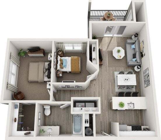 Hull II L-101 floor plan